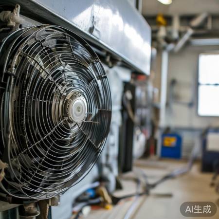 检查壁挂炉风扇