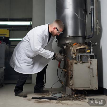 检查壁挂炉燃烧器清洁及点火针