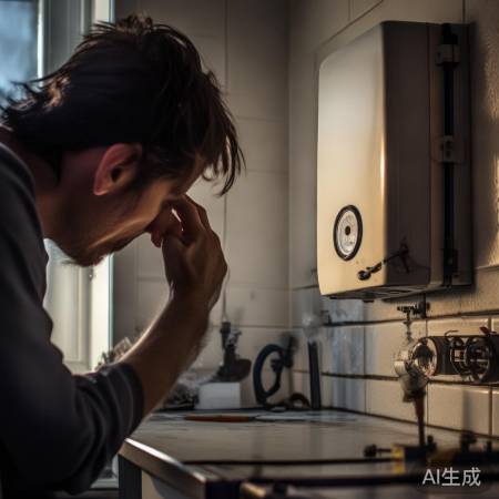 壁挂炉漏气，速关阀通风