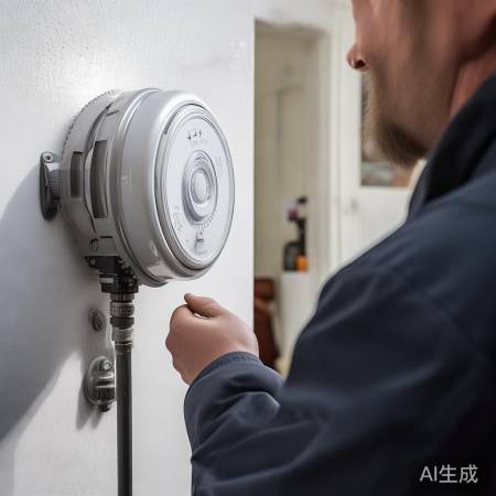 壁挂炉气源检查