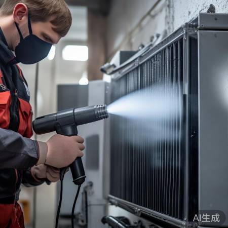 清理散热器防AC故障