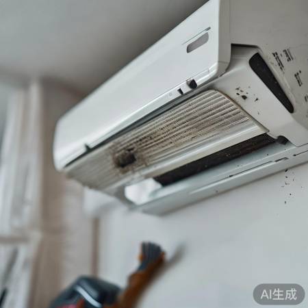 壁挂炉滤网清洁，恢复制冷取暖