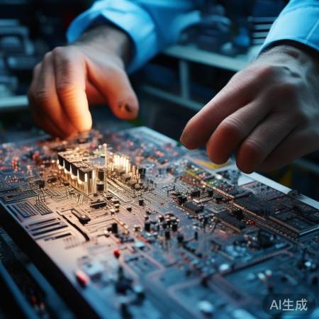 检查电路板细节