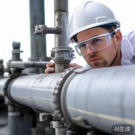 管道接口检查，无松动