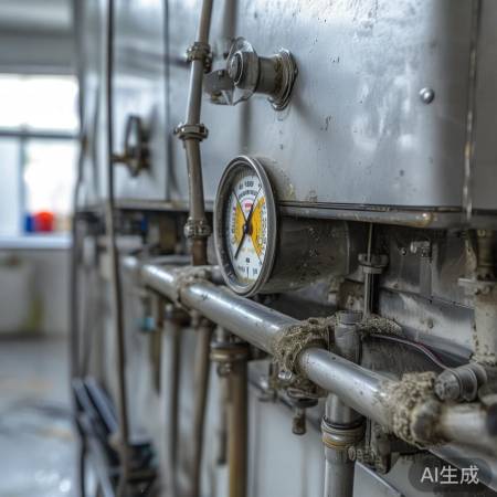 壁挂炉进水温度低，检查水管