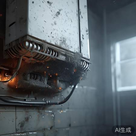 冷凝器堵塞，壁挂炉AC故障