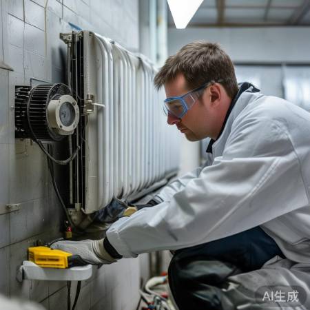 检查散热器及风扇