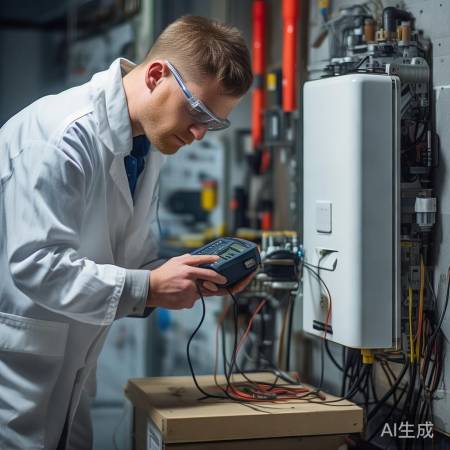 “检查壁挂炉传感器，确保加热效