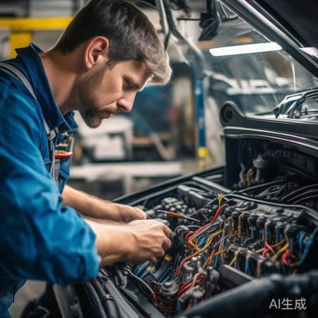 散热器清洁后，检查并拧紧连接线